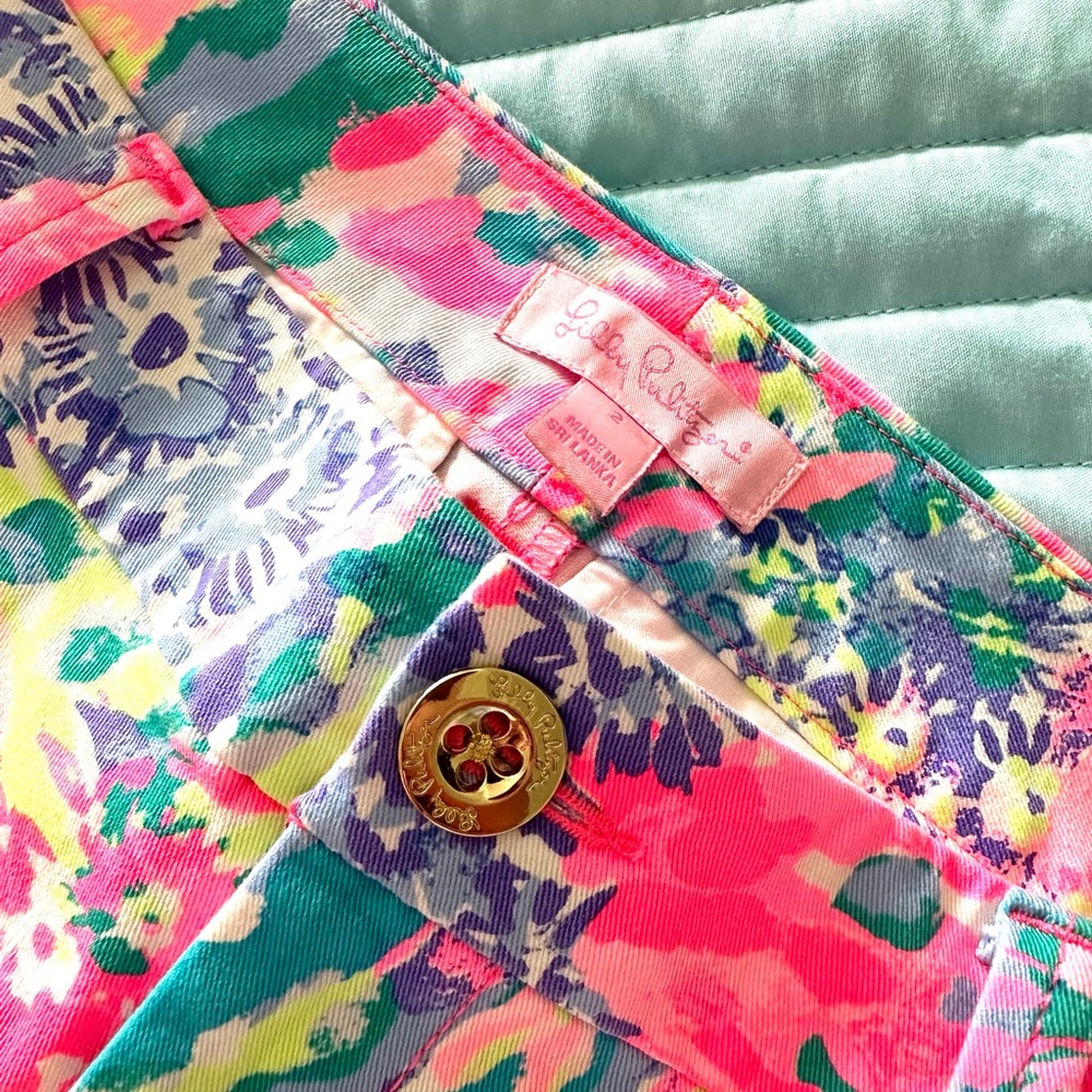 Lilly Pulitzer Pants Womens Size 2  Pockets Casual